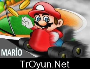 Mario Araba Yarışı Oyunu