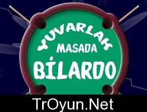 Yuvarlak Masada Bilardo oyna Oyunu